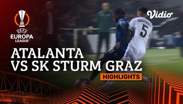 Atalanta vs SK Sturm Graz - Highlights | UEFA Europa League 2023/24