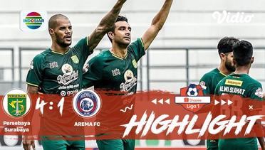 Full Highlight - Persebaya Surabaya 4 vs 1 Arema FC | Shopee Liga 1 2019/2020