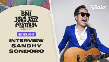 Exclusive Interview With Sandhy Sondoro at BNI Java Jazz Festival 2024