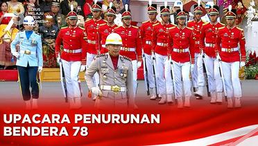 Penuh Khidmat!!! Upacara Penurunan Bendera Bersama Tim Indonesia Jaya | UPACARA PENURUNAN BENDERA 78