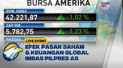 LIVE EVENT - Efek Pasar Saham dan Keuangan Global Imbas Pilpres AS 2024