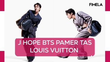 Potret Terbaru J-Hope BTS Pamer Tas Louis Vuitton Keepall yang Ikonik, Obati Rasa Rindu Para Amry