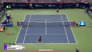 Match Highlights | Harriet Dart 2 vs 0 Leylah Fernandez | WTA National Bank Open 2021