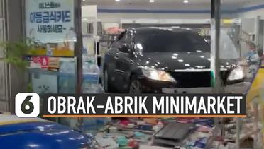 Viral Mobil Obrak-Abrik Minimarket, Diduga Karena Anak Kalah Kontes