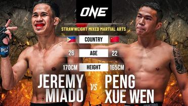 Jeremy Miado vs. Peng Xue Wen | Full Fight Replay