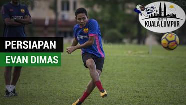 Ini Latihan Evan Dimas Jelang Laga Penting di Liga Malaysia