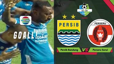 Diving Header Wanggai Robek Gawang Perseru - 1-0 Untuk Persib| Go-Jek Liga 1 Bersama Bukalapak