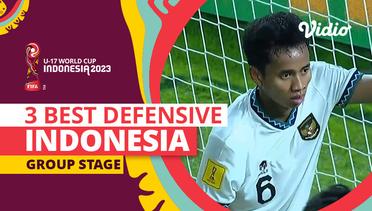 3 Aksi Pertahanan Terbaik Timnas Indonesia | Morocco vs Indonesia | FIFA U-17 World Cup Indonesia 2023