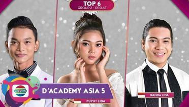 D'Academy Asia 5 - Konser Top 6 Group 2 Result