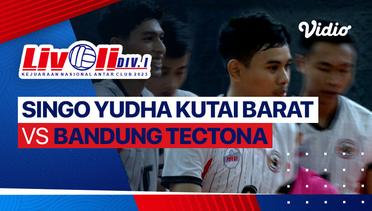 Putra: Singo Yudha Kutai Barat vs Bandung Tectona - Full Match | Livoli Divisi 1 2023