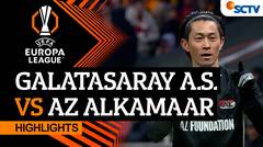 Galatasaray A.S. VS Az Alkamaar - Highlights | UEFA Europa League 2024/25