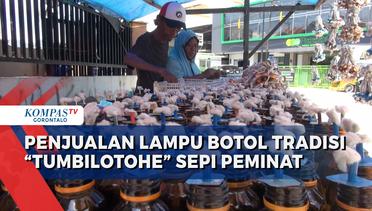 Tradisi Tumbilotohe di Gorontalo Beralih Gunakan Lampu Listrik, Penjualan Lampu Botol Sepi Peminat