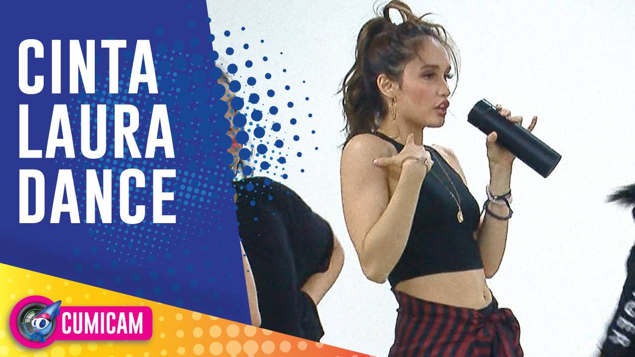 Cinta Laura di Studio, Latihan Dance Pakai Outfit Ketat