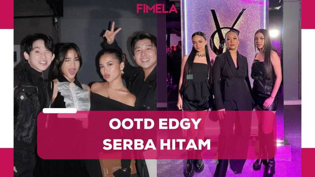 Potret Edgy Serba Hitam dari Fuji An, Jennifer Coppen, hingga Naura Ayu