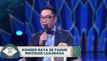 Doa Sukses Untuk Indosiar Dari Kang Emil Dan Hibur Terus Masyarakat Indonesia!! | Konser Raya 28 Tahun Indosiar Luar Biasa