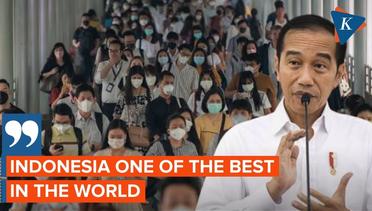 Jokowi Pamer Indonesia Jadi Negara Terbaik untuk Penanganan Pandemi