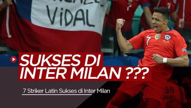 7 Striker Amerika Latin Tersukses di Inter Milan yang Harus Ditiru Alexis Sanchez