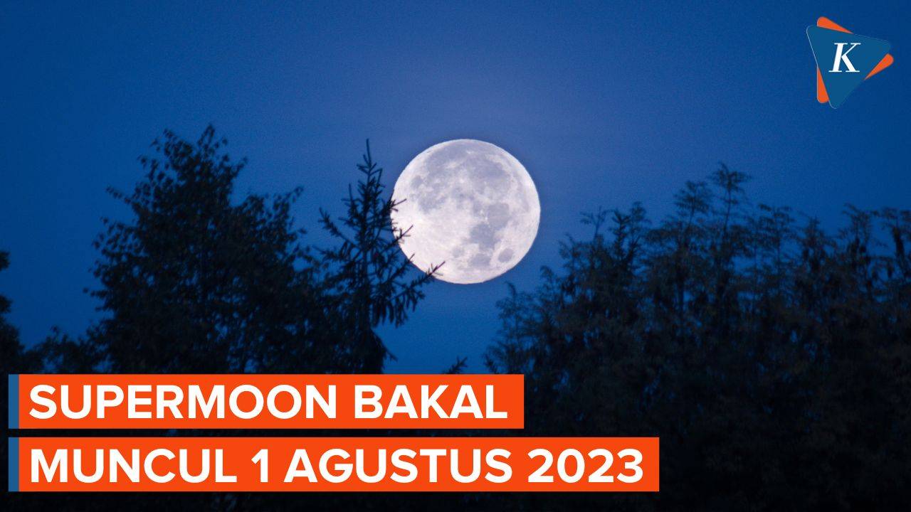 Ada Supermoon pada 1 Agustus 2023, Bisa Disaksikan di Indonesia? Vidio