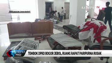 Diresmikan 6 Bulan Lalu, Gedung DPRD Kota Bogor Jebol