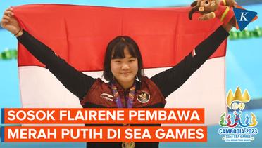 Flairene Candrea Jadi Pembawa Bendera Merah Putih di SEA Games 2023
