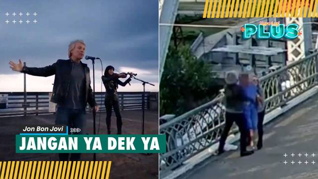 Terekam CCTV! Aksi Heroik Jon Bon Jovi Selamatkan Wanita Yang Hendak Akhiri Hidupnya