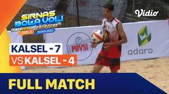 Full Match | Putra: Kalsel-7 vs Kalsel-4 | Sirkuit Voli Pantai Nasional Seri III 2022