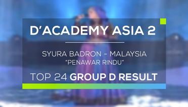 Syura Badron, Malaysia - Penawar Rindu (D'Academy Asia 2)