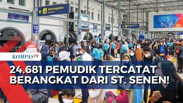 Jelang Lebaran 2024, PT KAI Catat 24.681 Pemudik Berangkat dari Stasiun Pasar Senen Jakarta!