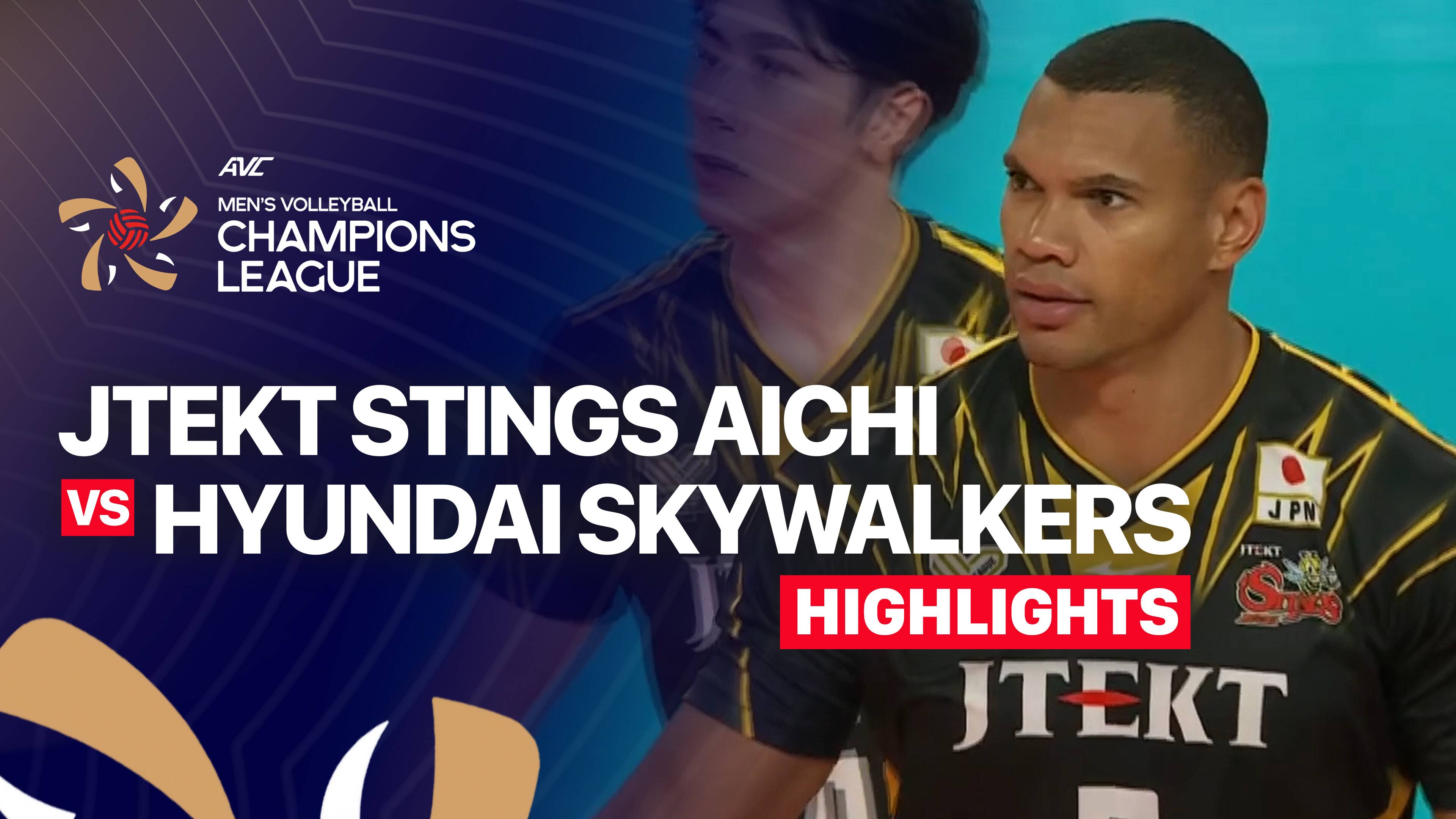 Jtekt Stings Aichi vs Hyundai Skywalkers