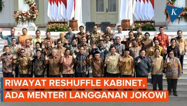 Riwayat Reshuffle Kabinet Jokowi dari 2015-2023
