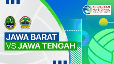 Putra: Jawa Barat vs Jawa Tengah - Full Match | Kejurnas Junior 2023