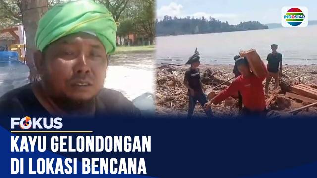 Kayu Gelondongan di Lokasi Bencana Dimanfaatkan Warga untuk Renovasi Pesantren | Fokus