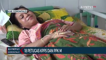 Kelelahan Saat Bertugas, Sejumlah Petugas KPPS di Gorontalo Mendapatkan Perawatan Medis
