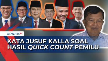 Begini Kata Jusuf Kalla Soal Langkah Parpol Usai Melihat Hasil Sementara Quick Count Pemilu 2024