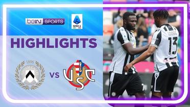 Match Highlights | Udinese vs Cremonese | Serie A 2022/2023