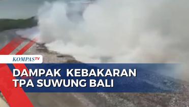 Kebakaran TPA Suwung Denpasar: 60 Warga Mengungsi, Aktivitas Bongkar Muat Sampah Dihentikan
