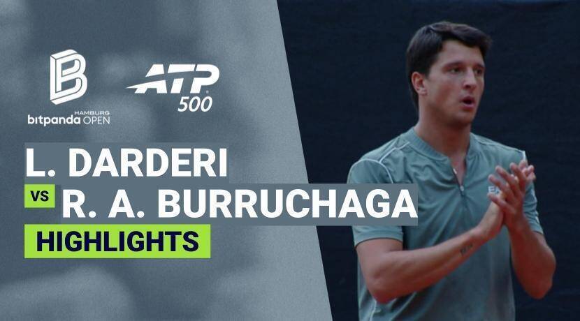 Luciano Darderi vs Roman Andres Burruchaga - Round 1 (M1 Court) | ATP 500: bitpanda Hamburg Open 2026