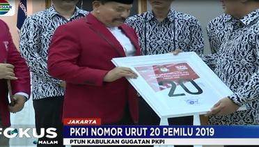PKPI Akhirnya Ikut Pemilu 2019 Dengan Nomor Urut 20 - Fokus Malam