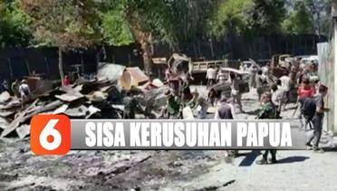 Warga Wamena Dibantu TNI Bersihkan Puing-Puing Bangunan Rusak Usai Kerusuhan - Liputan 6 Terkini