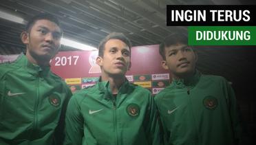 Trio Egy, Witan, dan Rafli Ingin Timnas Indonesia U-19 Terus Didukung
