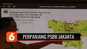 Gubernur Anies Baswedan Perpanjang PSBB di Jakarta
