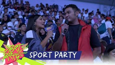 Cek Ombak Semangat Supporter!! Venilia Agik Melaporkan Langsung dari Tribun Tim Merah | Sport Party