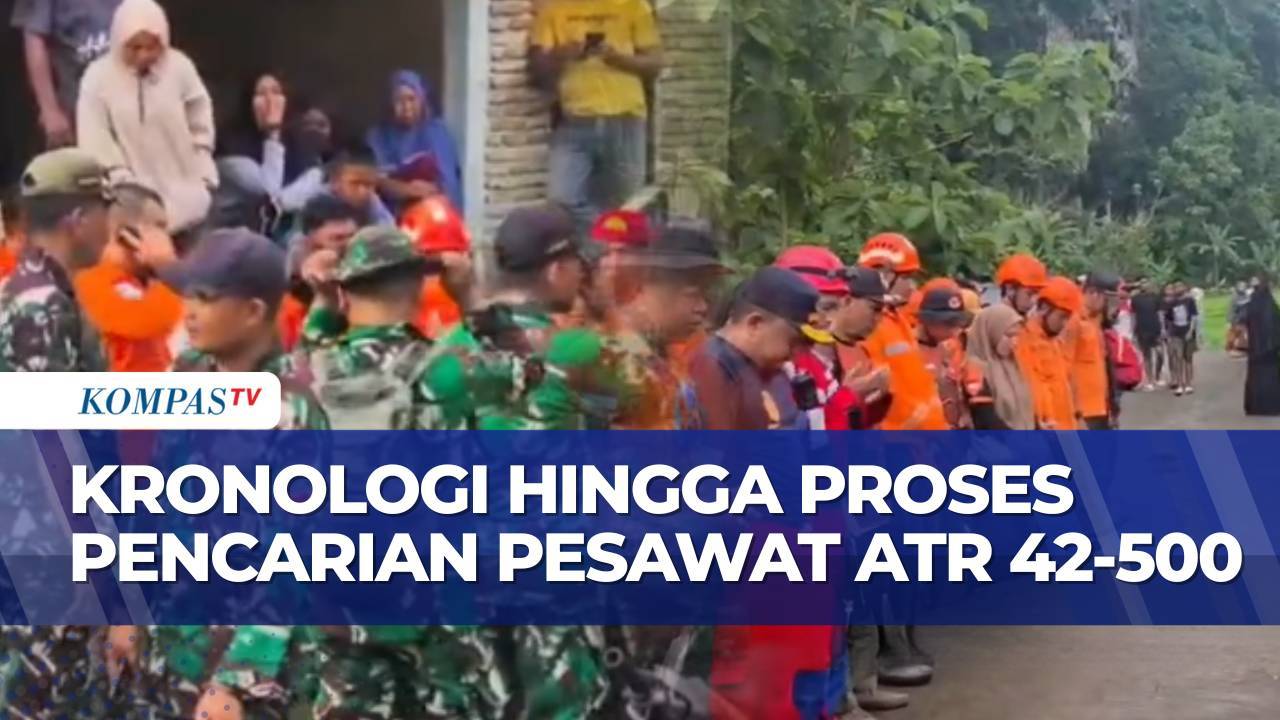 Kronologi Pesawat ATR 42-500 Hilang Kontak hingga Update Pencarian di ...