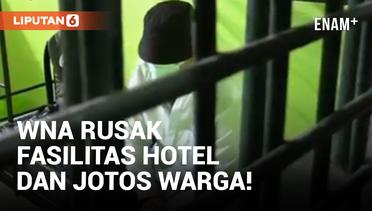Rusak Fasilitas Hotel dan Aniaya Warga, WNA Jerman Ditahan Imigrasi Mataram