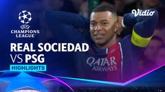 Real Sociedad vs PSG - Highlights | UEFA Champions League 2023/24