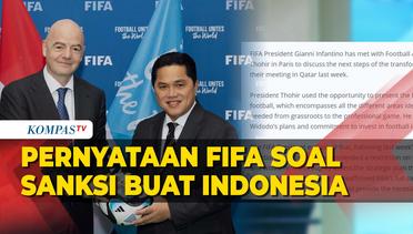 Ini Pernyataan FIFA soal Sanksi Kartu Kuning buat Indonesia