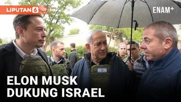 Elon Musk Bertemu Benjamin Netanyahu Ungkap Dukung Israel Lawan Hamas