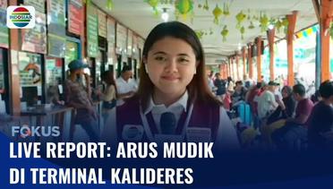 Live Report: Pemudik Padati Terminal Bus Kalideres | Fokus