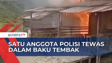 Baku Tembak dengan KKB Pecah di Distrik Oksibil Papua Pegunungan, 1 Anggota Polisi Tewas!