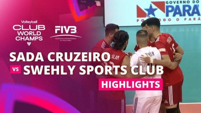 Sada Cruzeiro vs Swehly Sports Club - Highlight | FIVB Men's Volleyball Club World Championship 2025